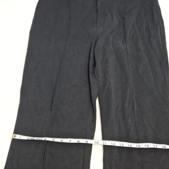 BOGO Free🦋 Nygard Black Flat Front Wide Leg Dress Pants - Picture 12 of 16